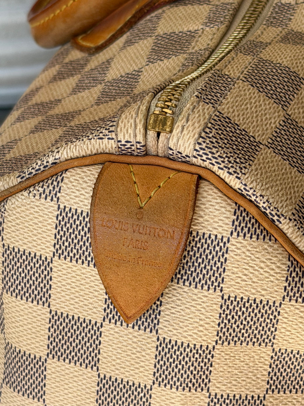 Louis Vuitton Speedy 35 in Damier Azur