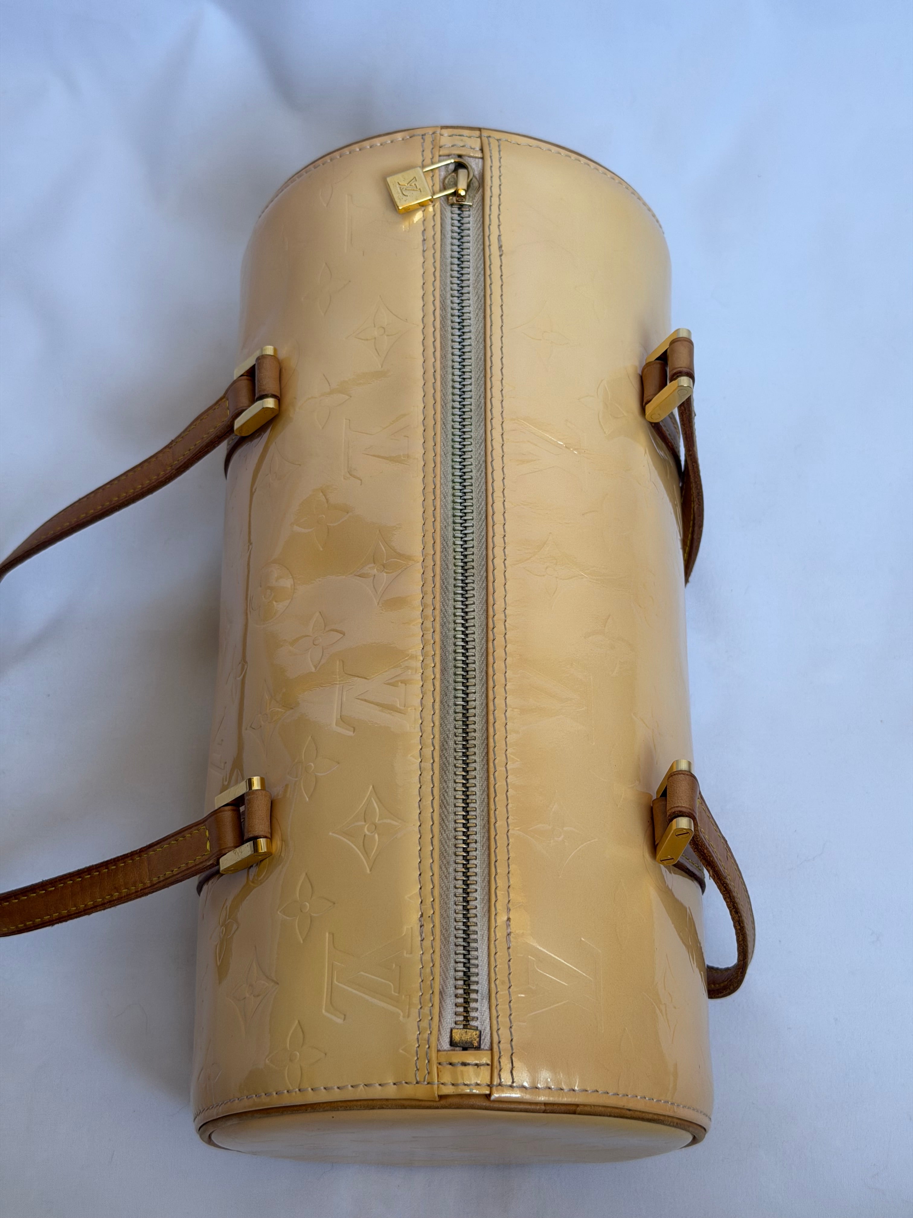 Louis Vuitton Bedford in Cream Vernis Leather