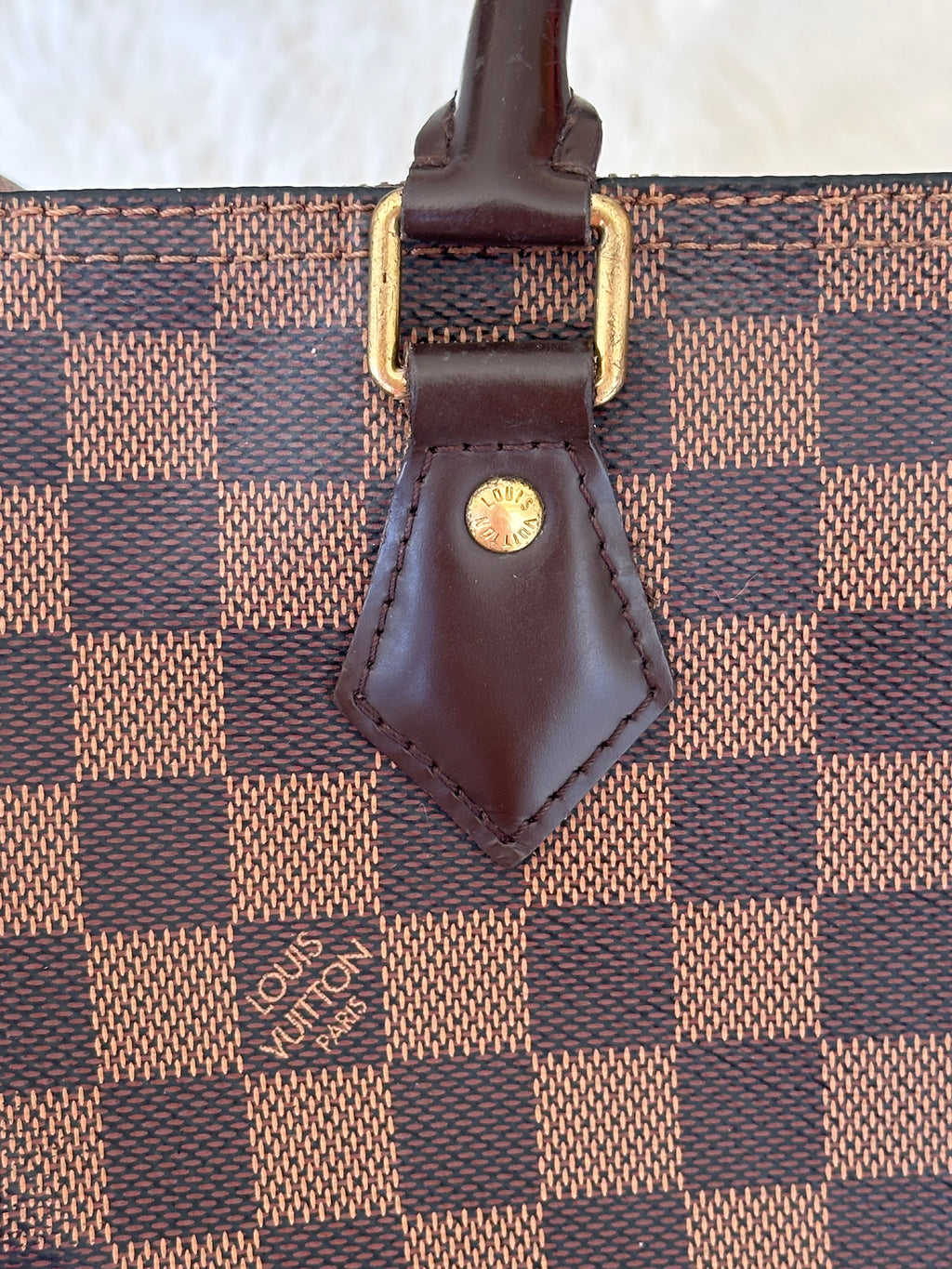 Louis Vuitton Speedy 30 in Damier Ebene