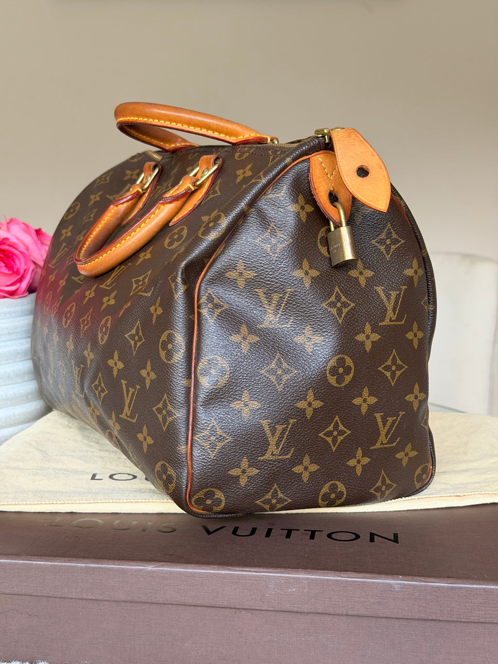 Louis Vuitton Speedy 35 in Monogram