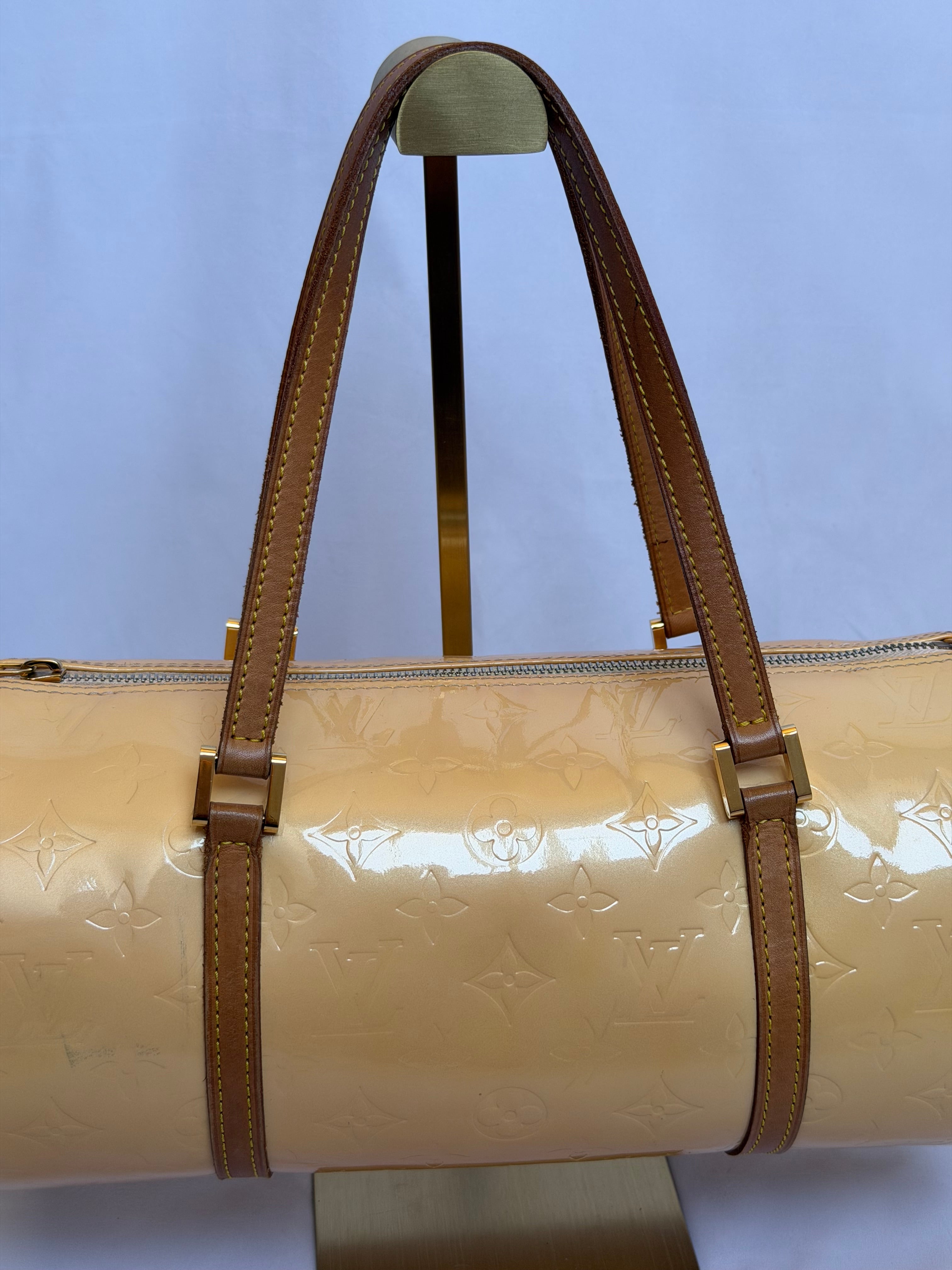 Louis Vuitton Bedford in Cream Vernis Leather