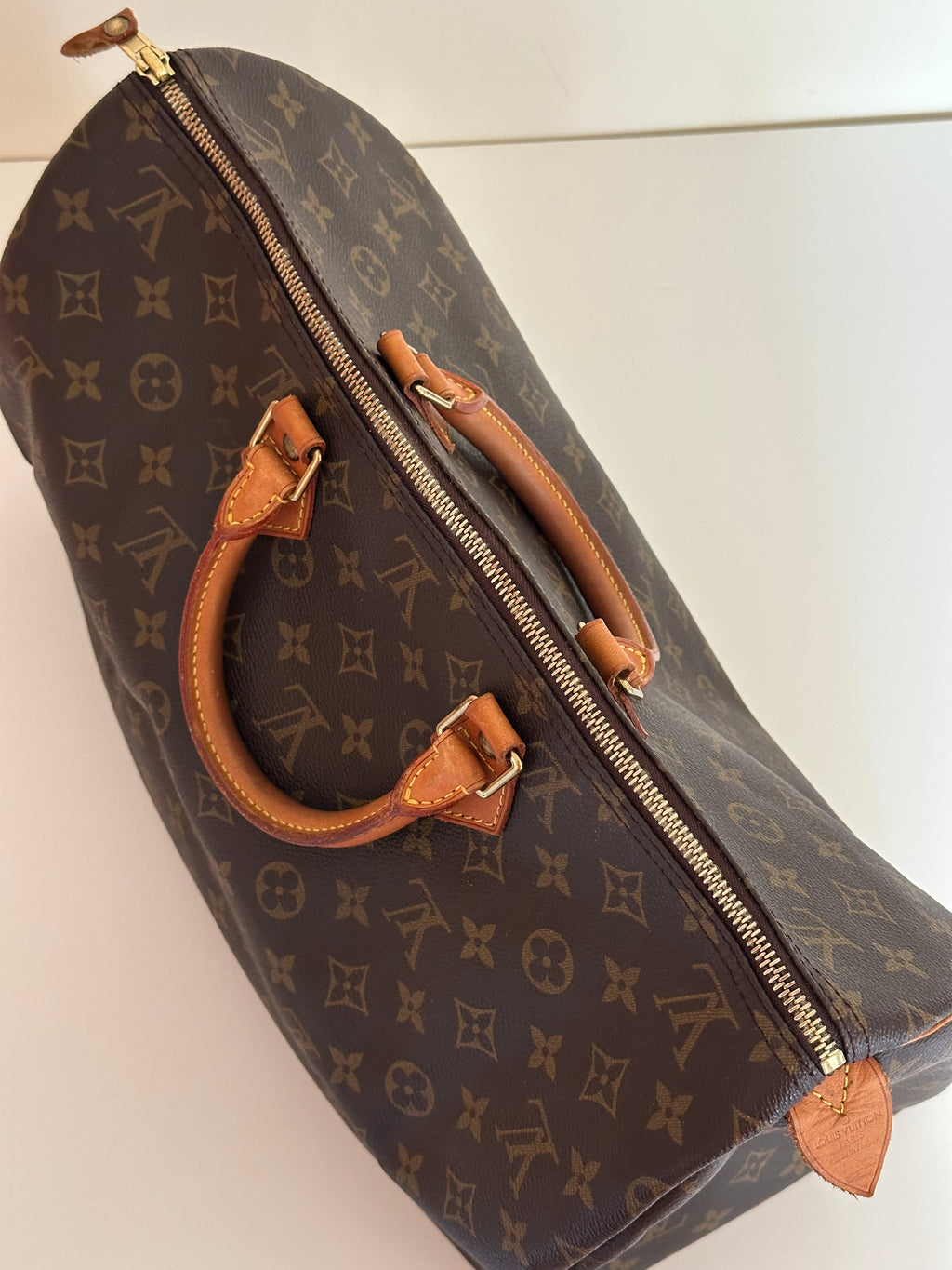 Louis Vuitton Monogram Speedy 40 + Lock & Key