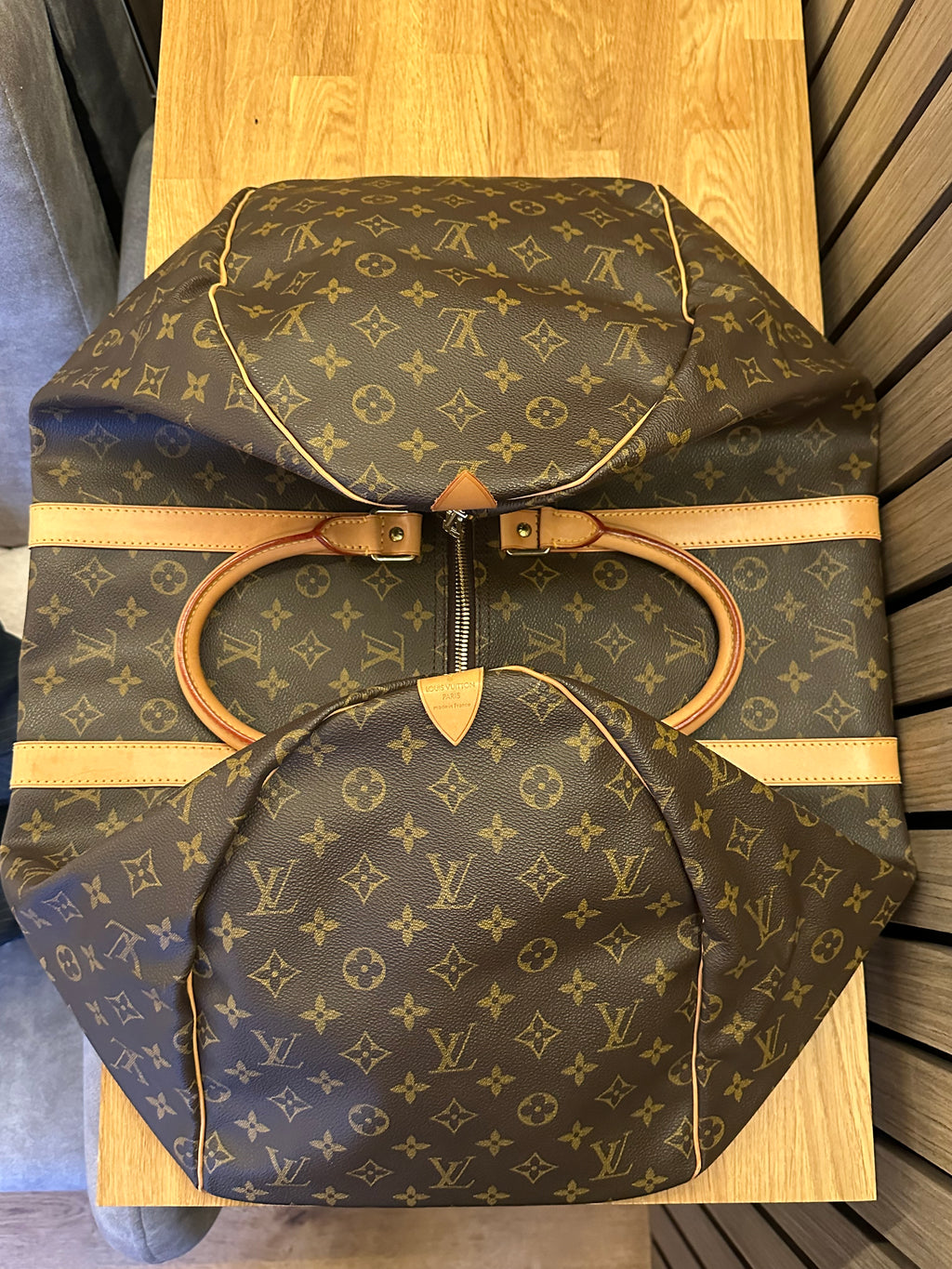 Louis Vuitton Monogram Canvas Keepall Holdall 55