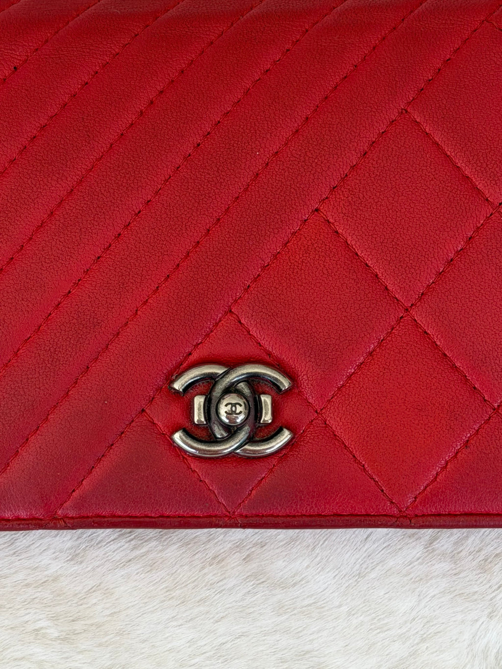 Chanel Lambskin Leather Wallet on Chain WOC