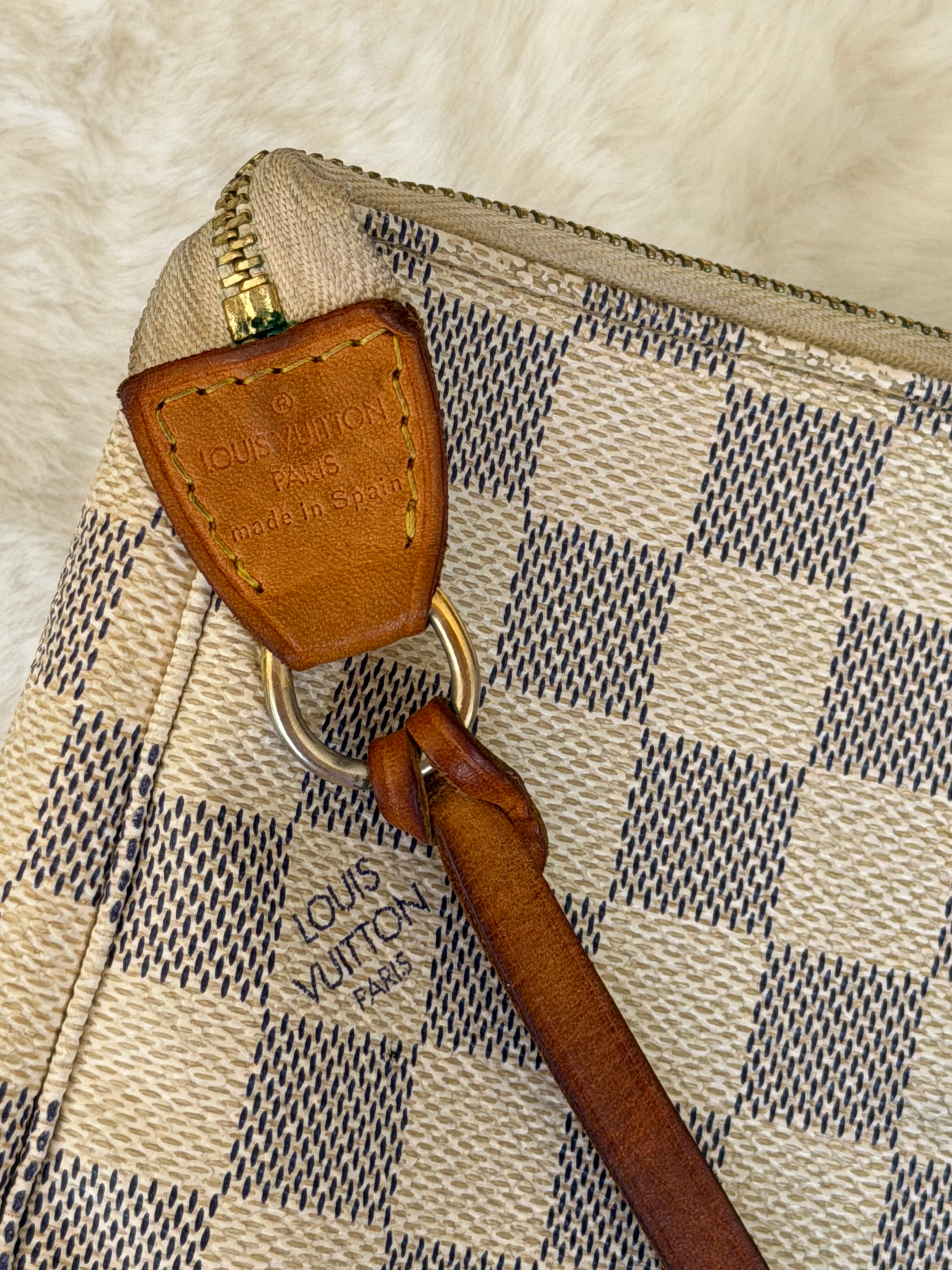 Louis Vuitton Pochette Accessories in Damier Azur