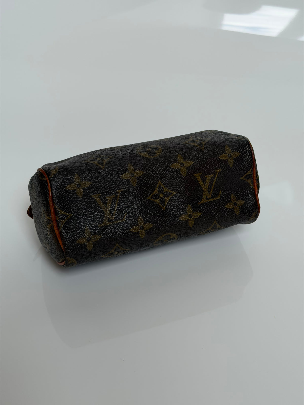 Louis Vuitton Mini Speedy in Monogram Canvas with Unbranded Strap