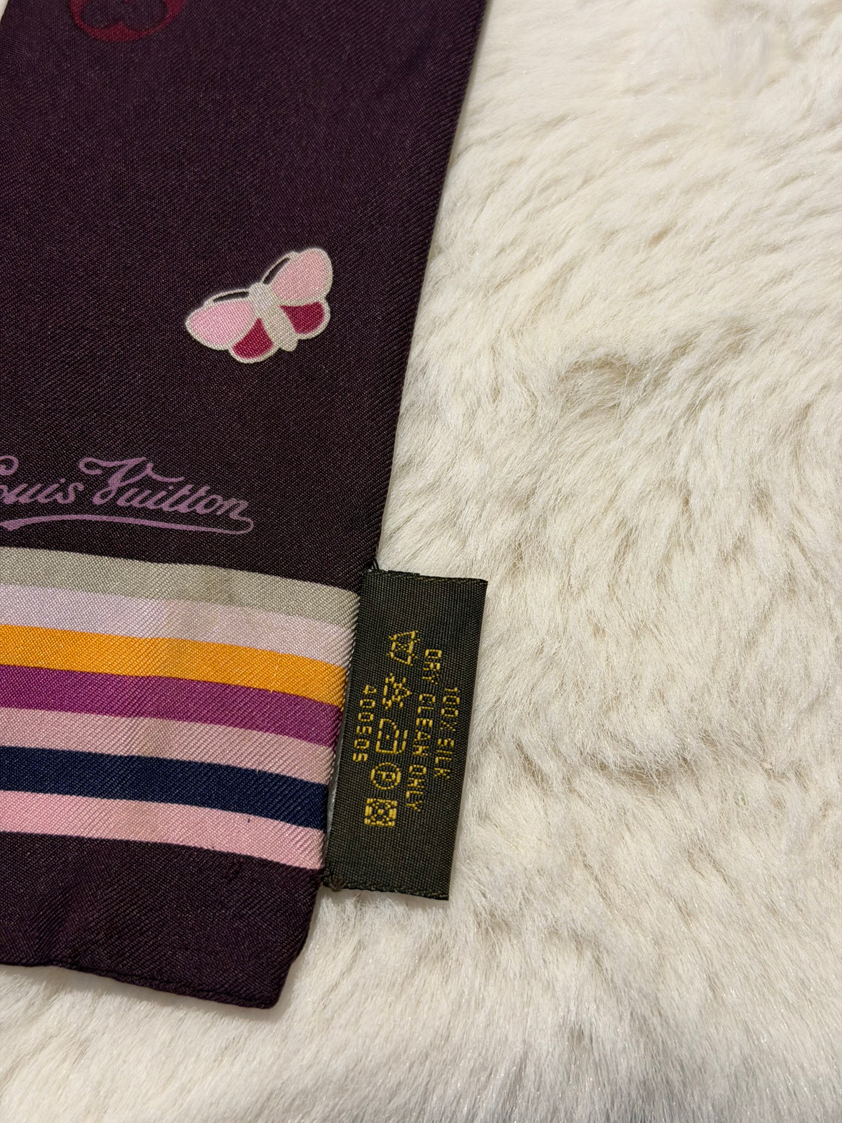 Louis Vuitton Butterfly Strap Bandeau in Purple