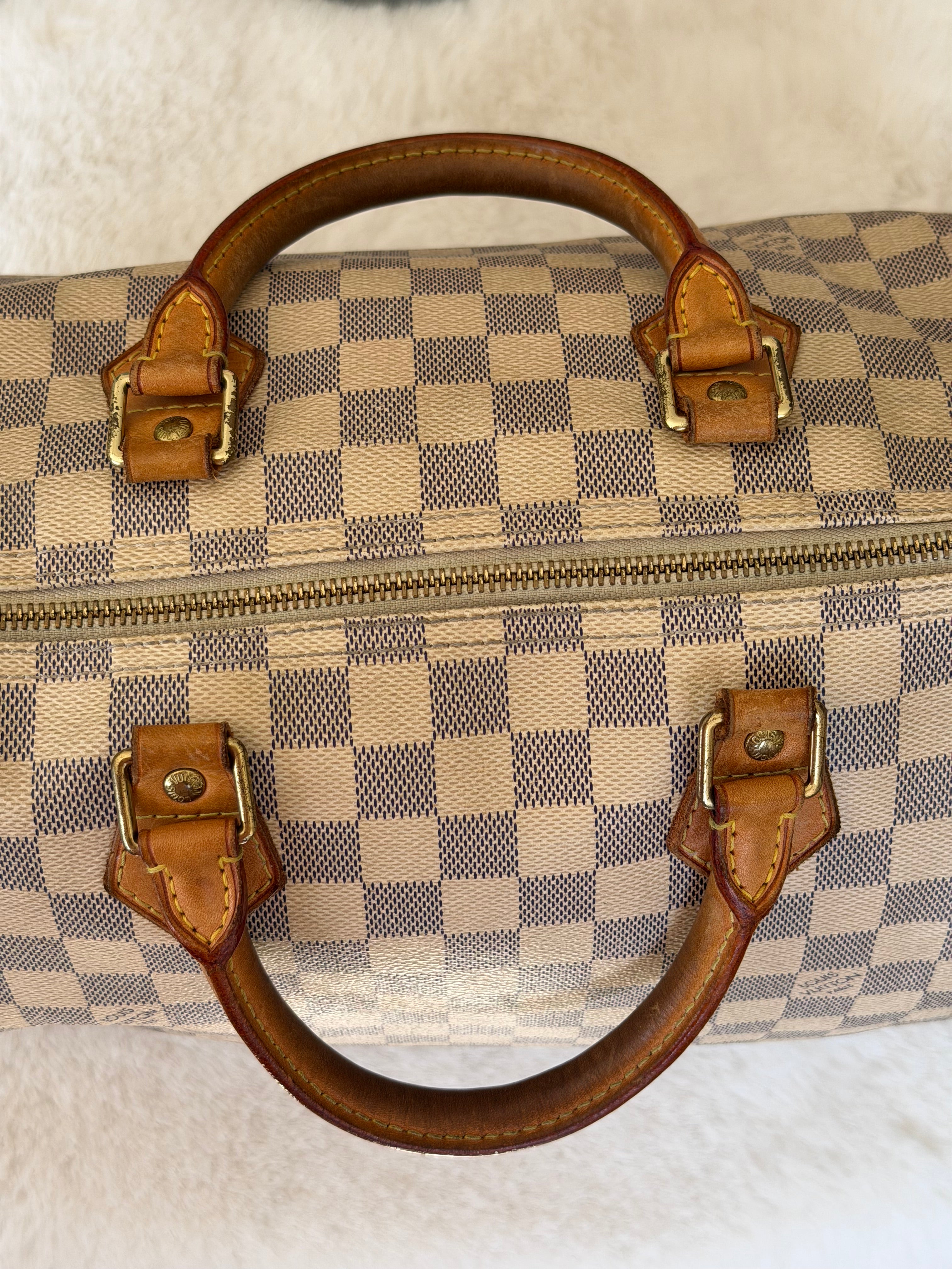 Louis Vuitton Speedy 35 in Damier Azur