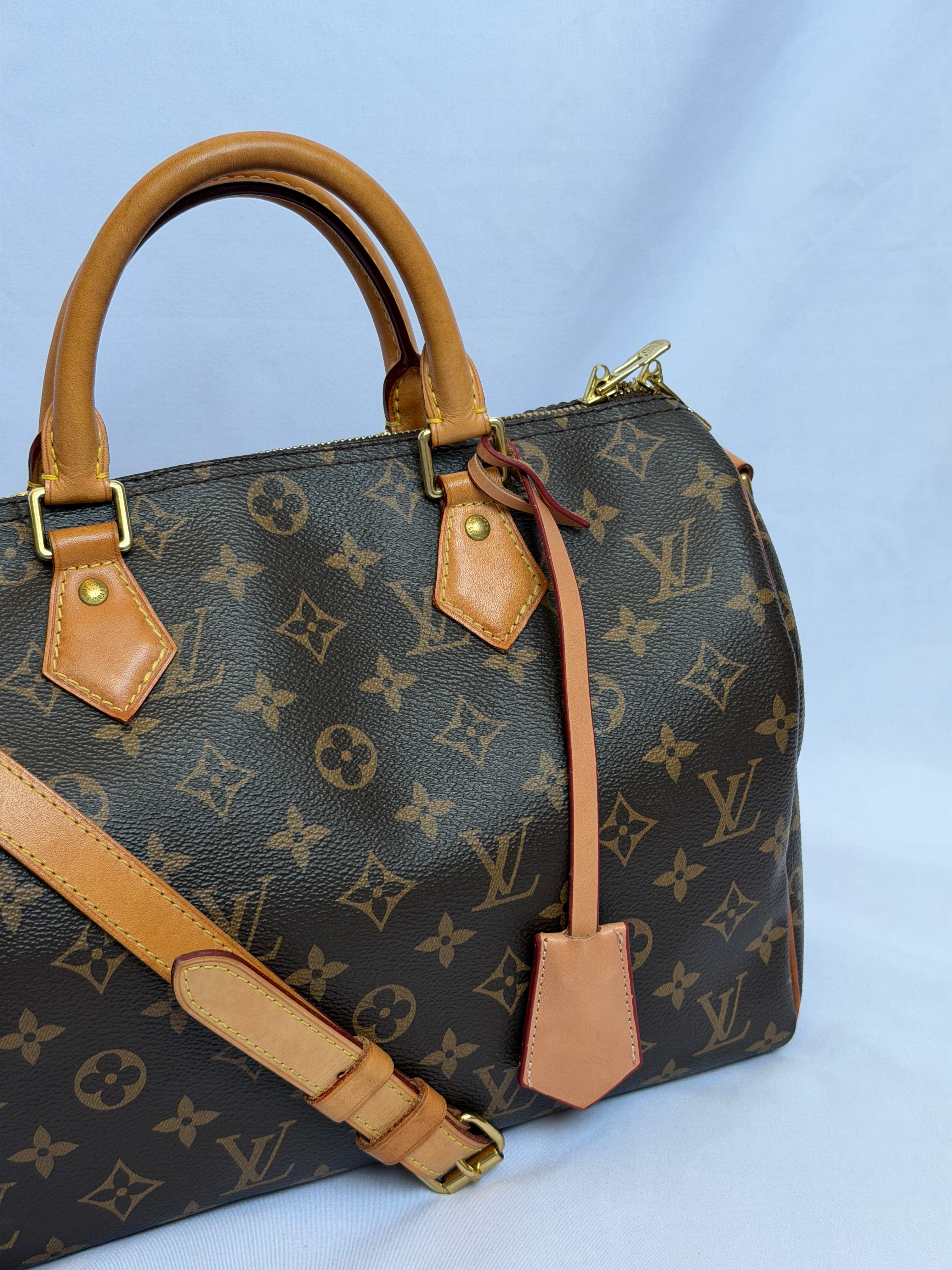 Genuine Leather Clochette in Tan