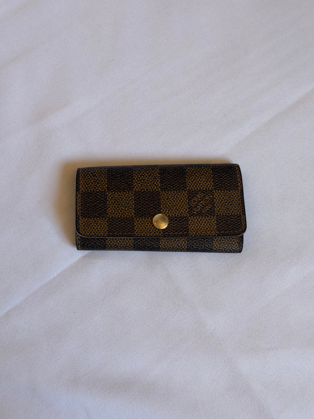 Louis Vuitton 4 Key Holder in Damier Ebene