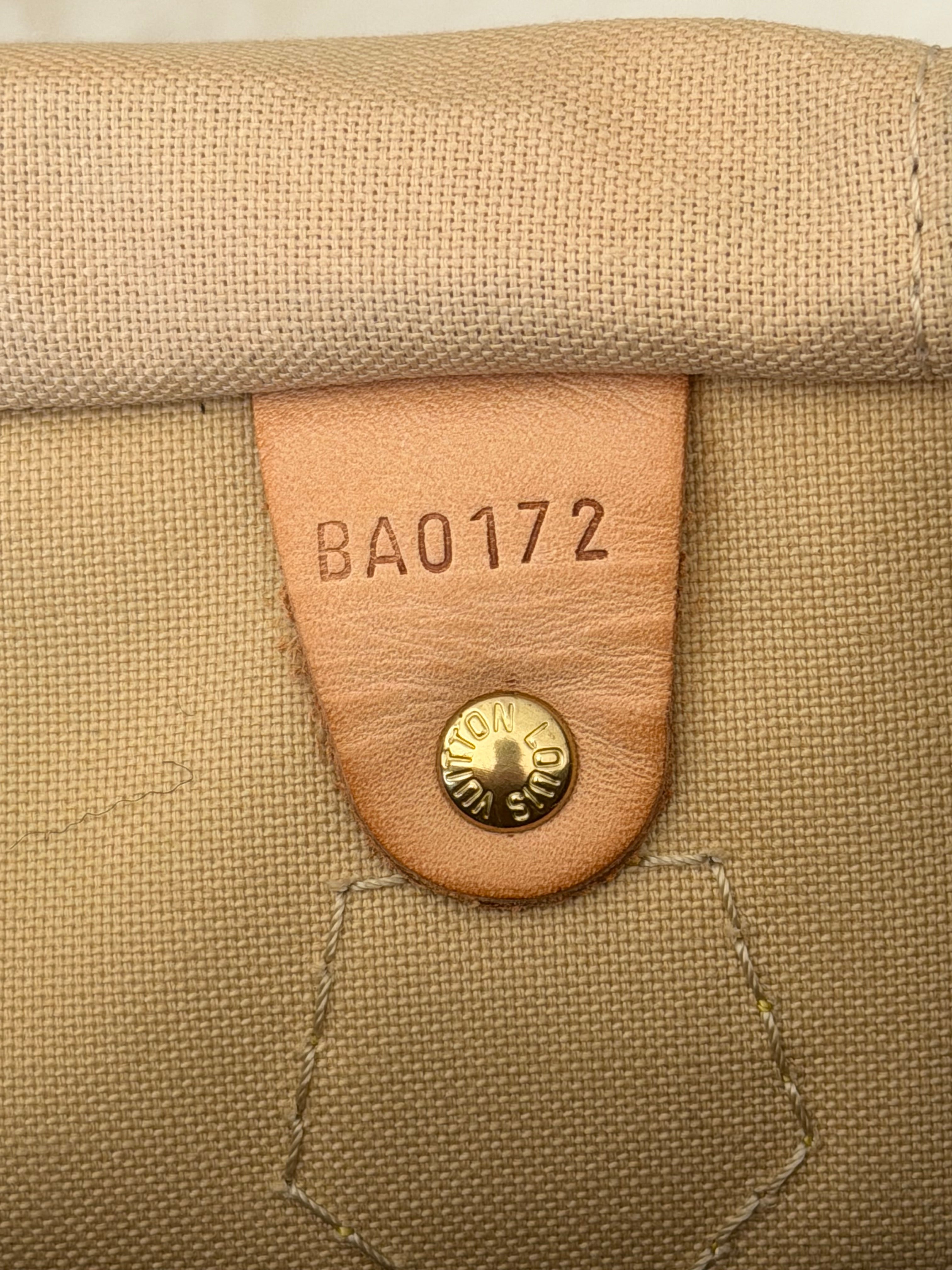 Louis Vuitton Speedy 35 in Damier Azur