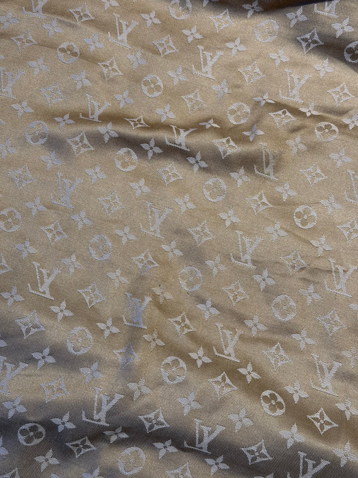 Louis Vuitton Monogram Shawl in Champagne