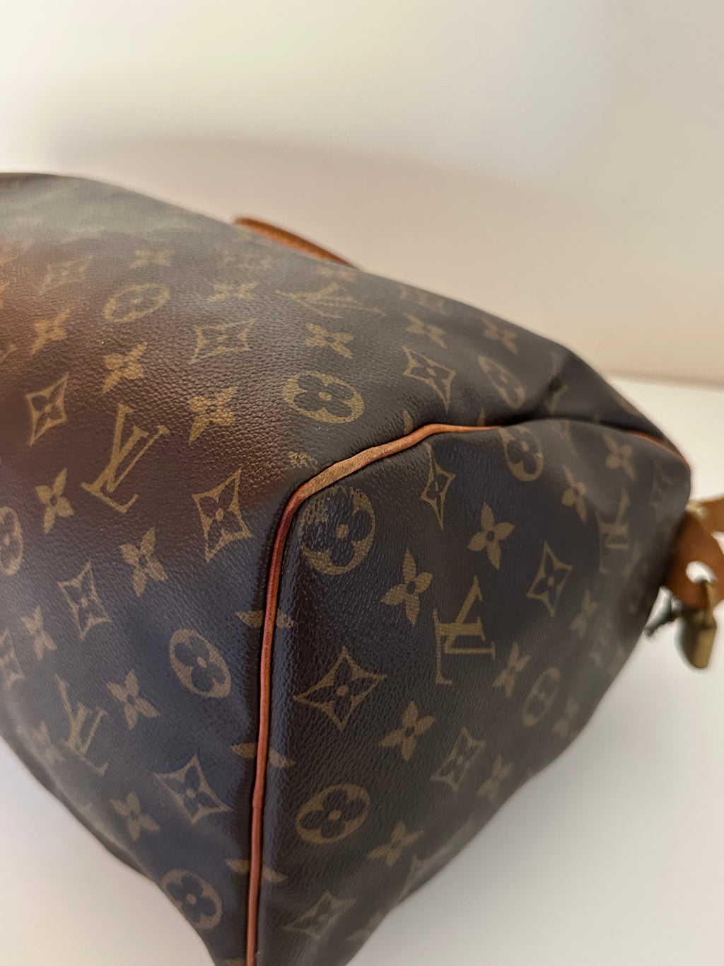 Louis Vuitton Speedy 35 Monogram + Lock & Key