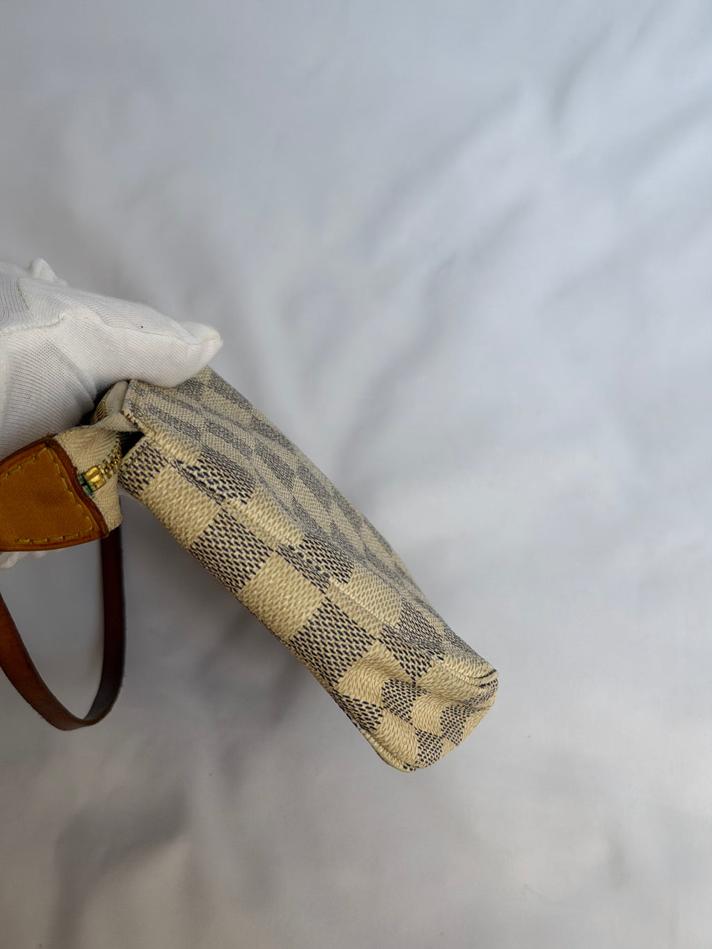 Louis Vuitton Pochette Accessories in Damier Azur