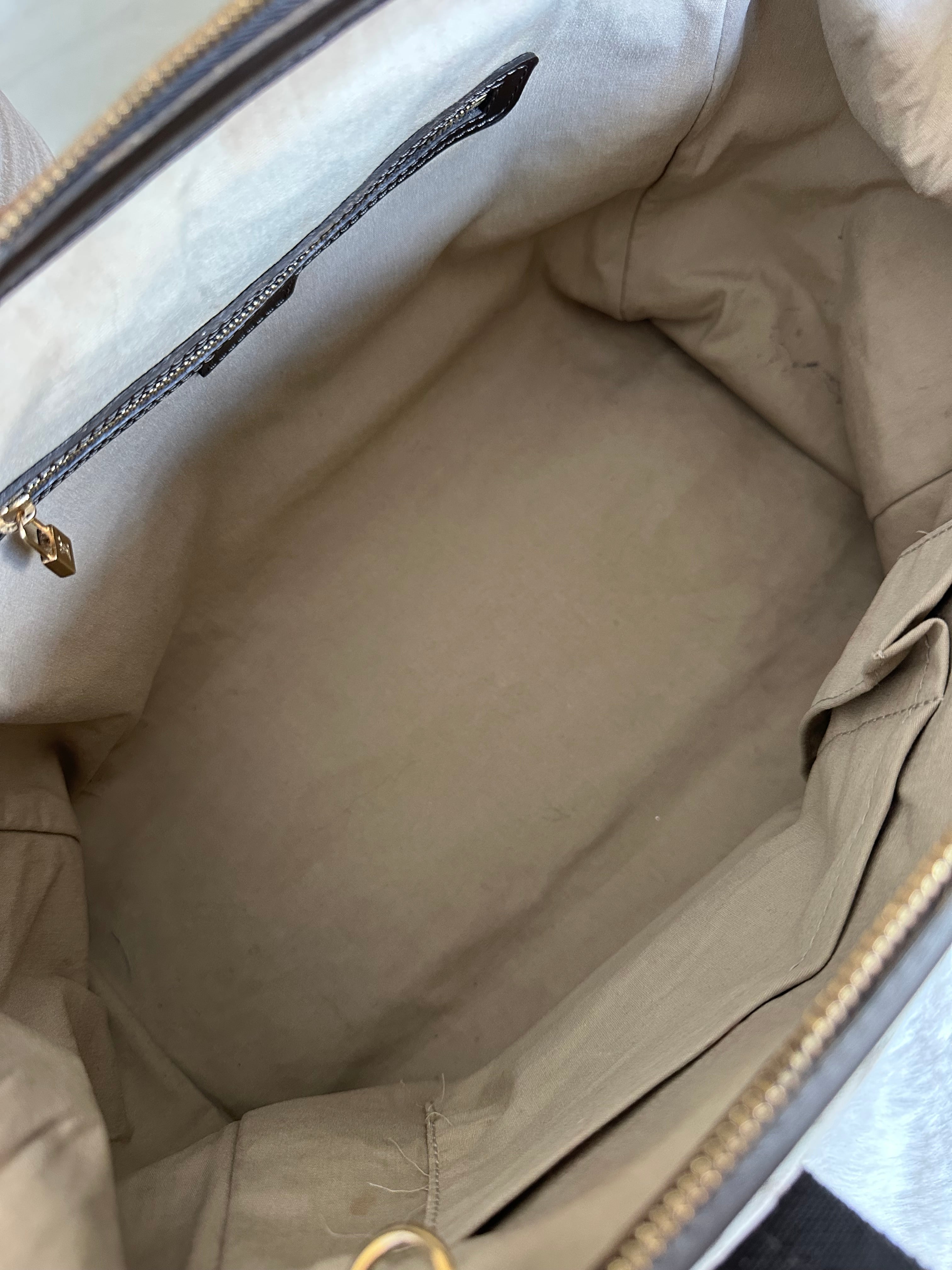 Louis Vuitton Josephine GM Handbag In Mini Lin Monogram