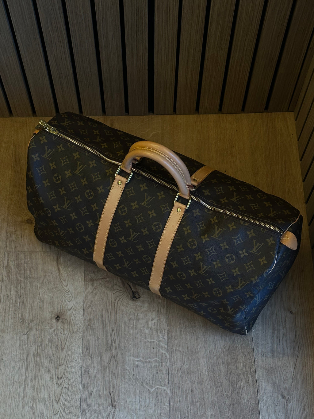 Louis Vuitton Monogram Canvas Keepall Holdall 55