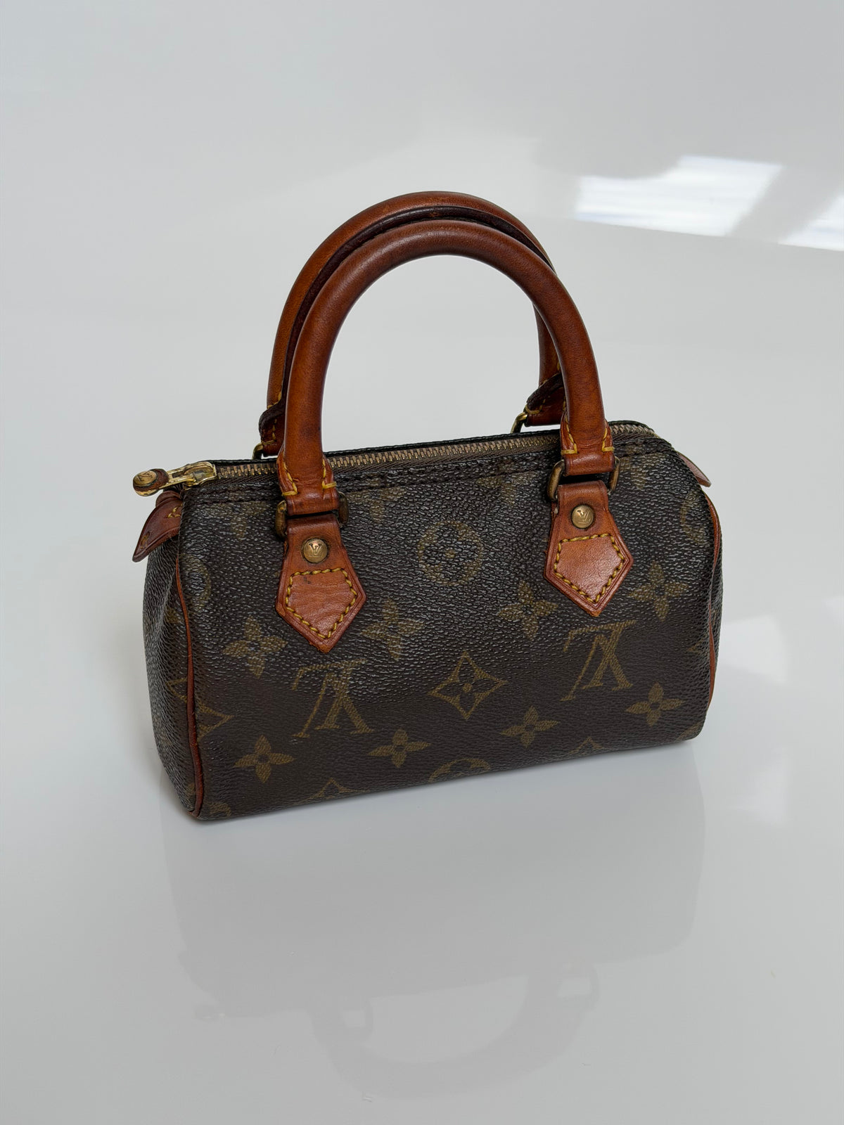 Louis Vuitton Mini Speedy in Monogram Canvas with Unbranded Strap