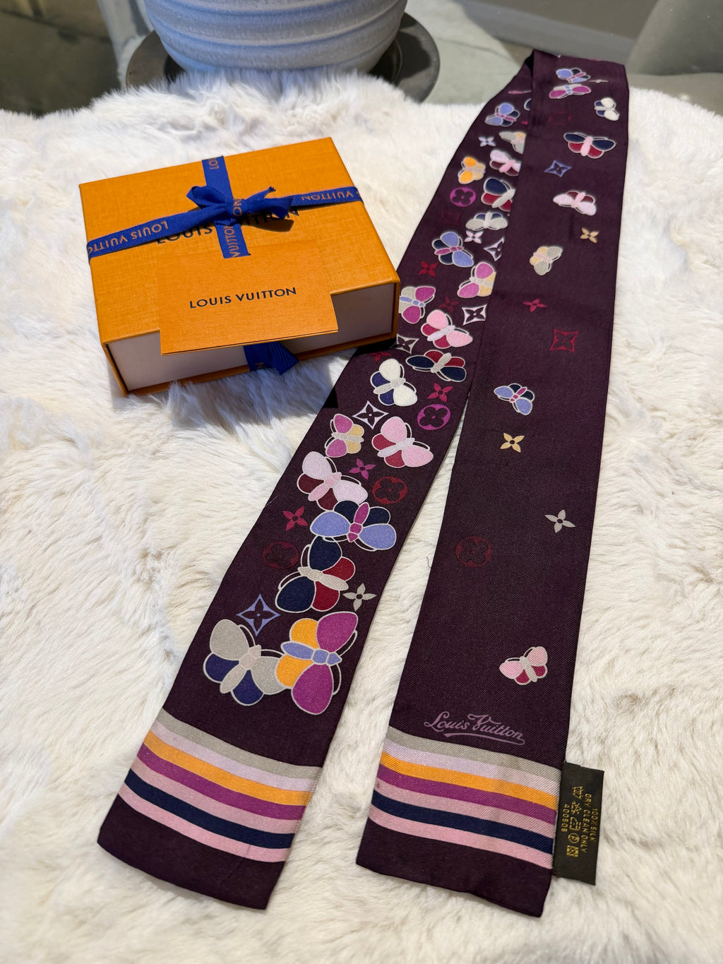 Louis Vuitton Butterfly Strap Bandeau in Purple