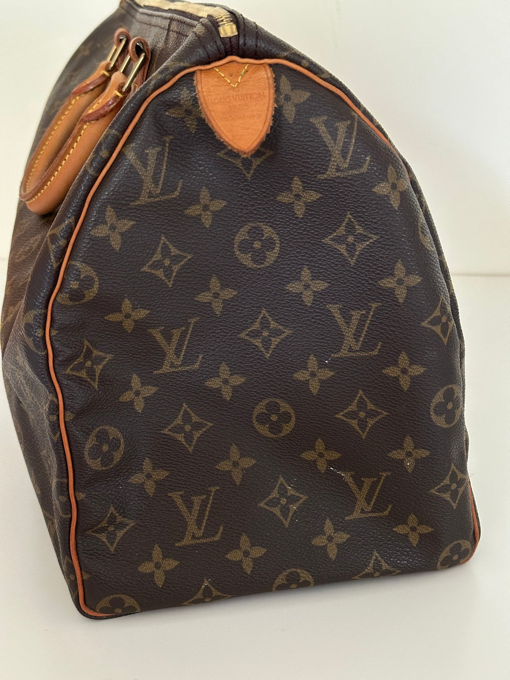 Louis Vuitton Monogram Speedy 40 + Lock & Key