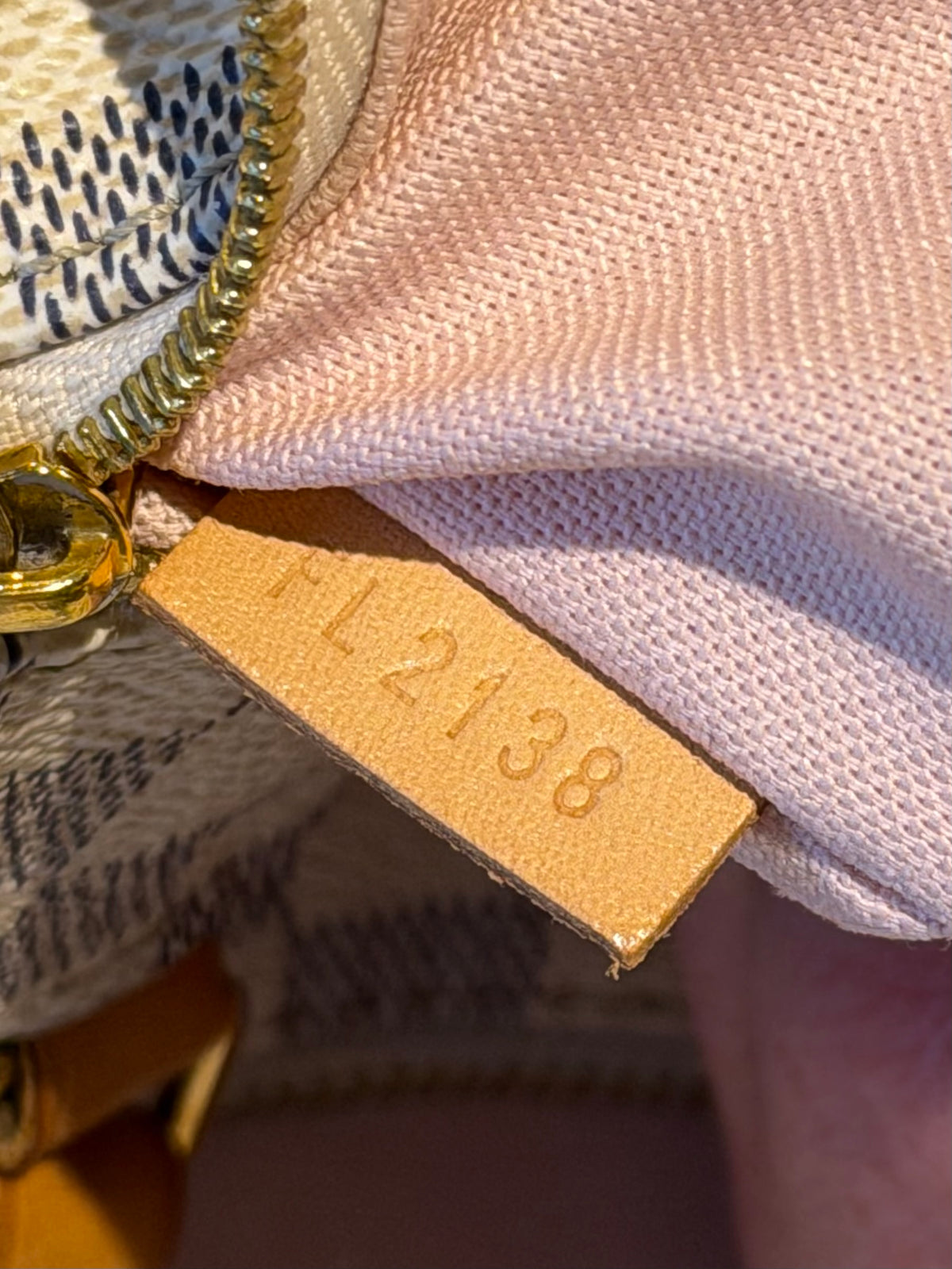 Louis Vuitton Iena MM in Damier Azur Canvas