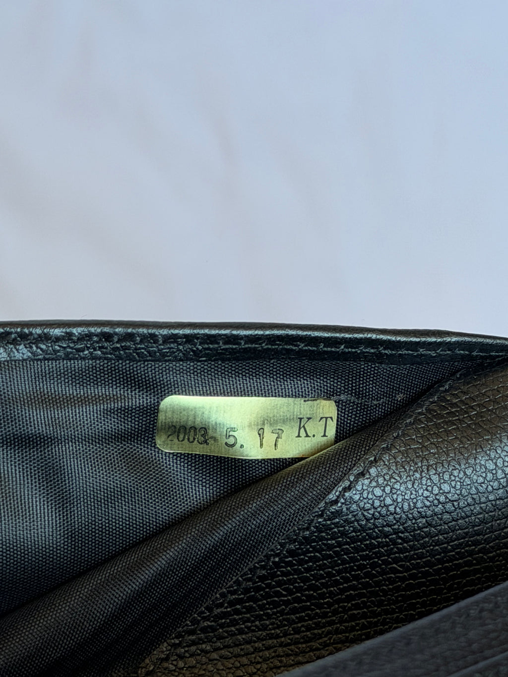 Chanel Wallet on Chain WOC in Black Leather, Gold Logo & Chain