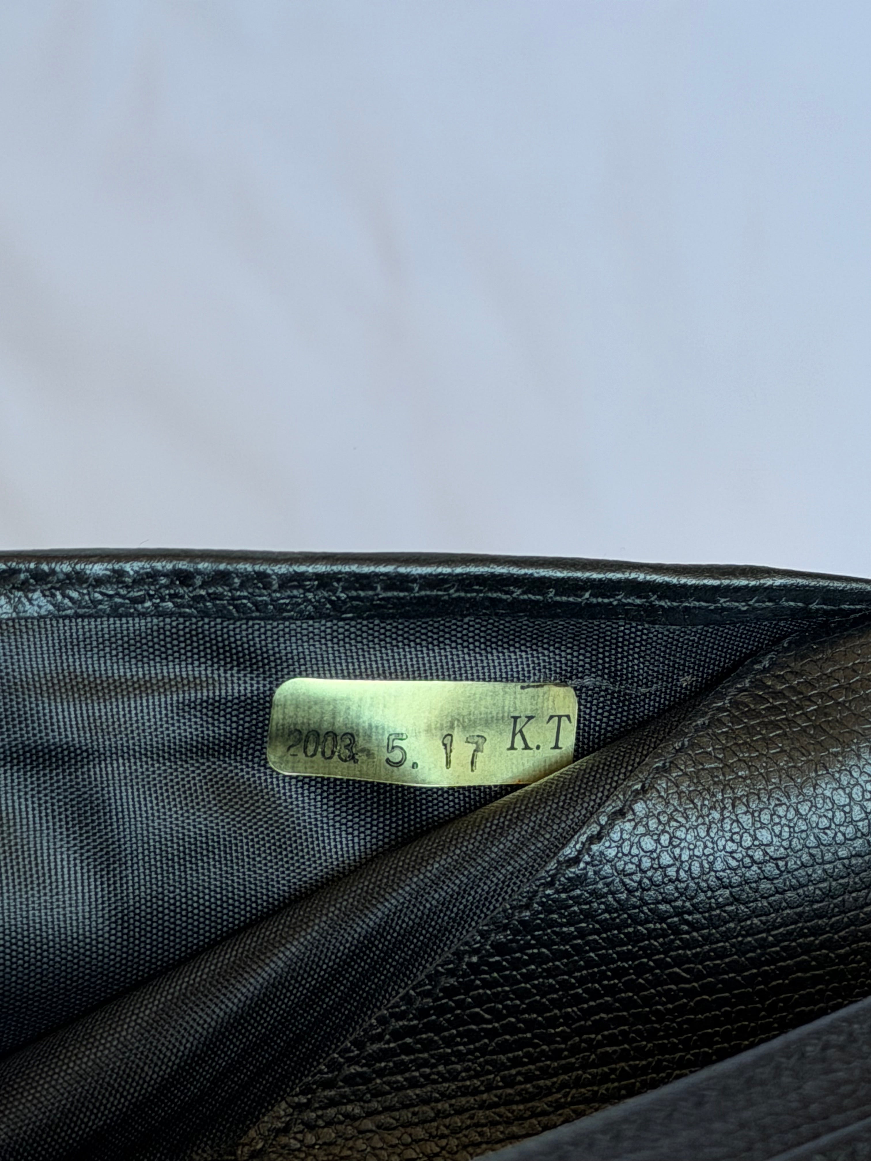 Chanel Wallet on Chain WOC in Black Leather, Gold Logo & Chain