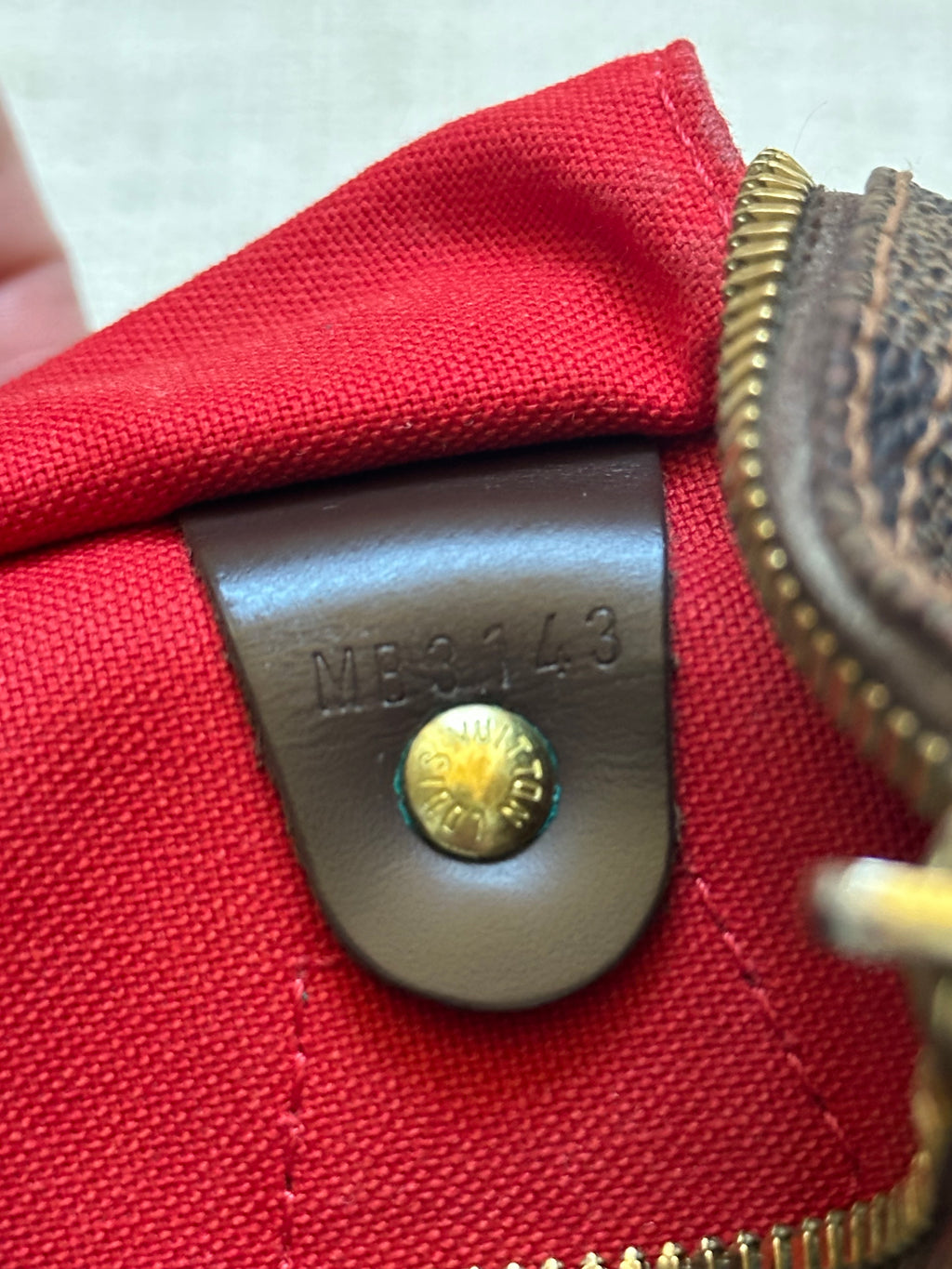 Louis Vuitton Speedy Bandouliere 30 in Damier Ebene