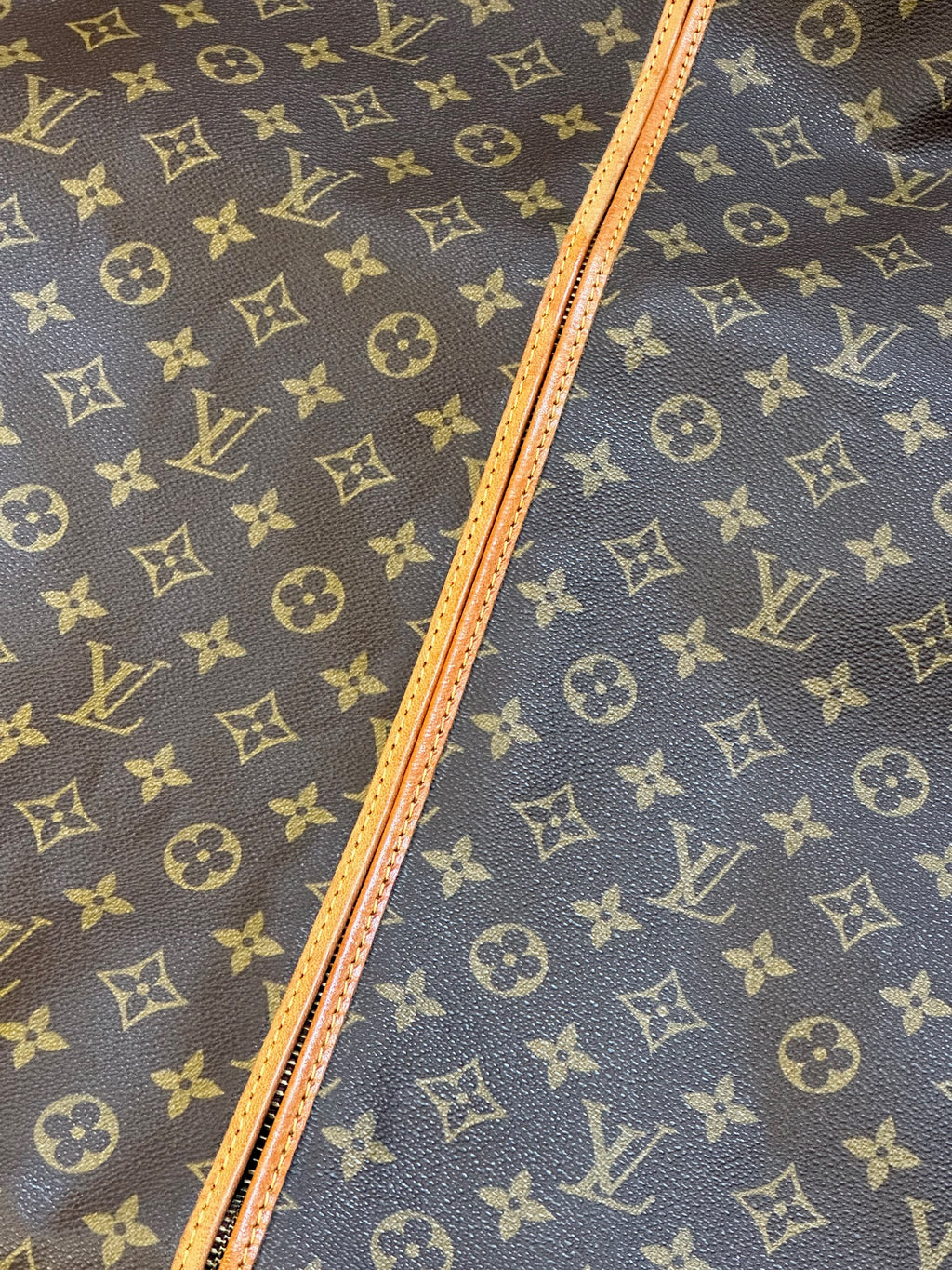 Louis Vuitton Monogram Suit Carrier with Coat Hanger and Luggage Tag