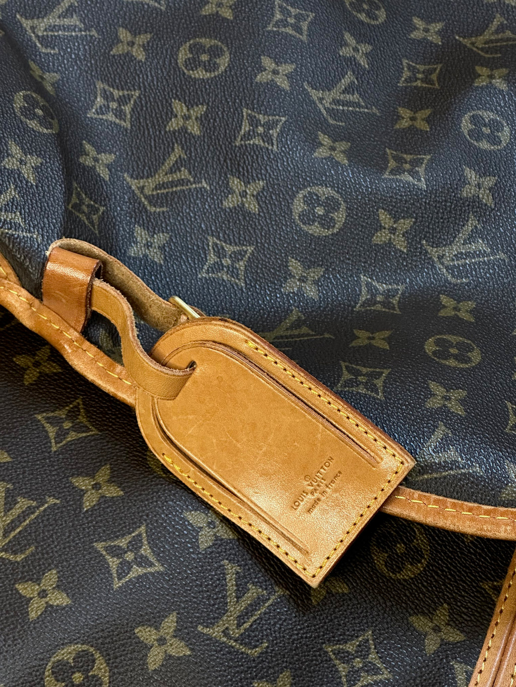 Louis Vuitton Monogram Suit Carrier with Coat Hanger and Luggage Tag