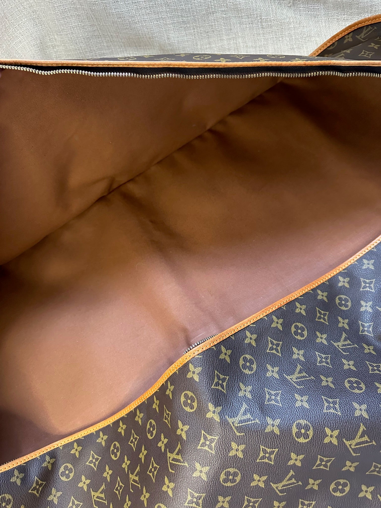 Louis Vuitton Monogram Suit Carrier with Coat Hanger and Luggage Tag