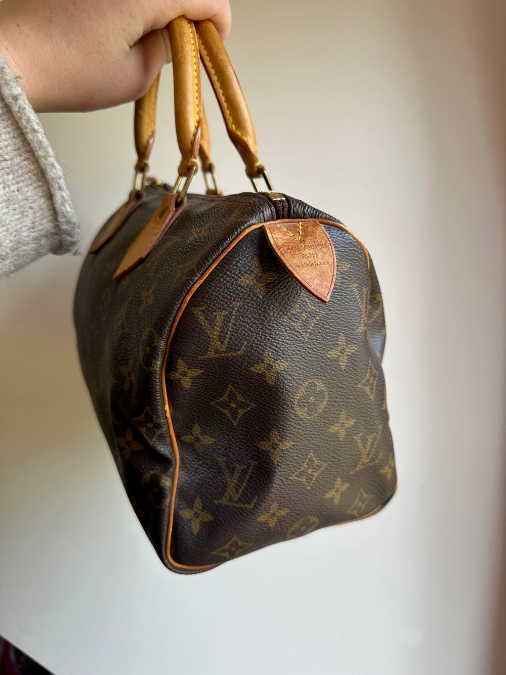 Louis Vuitton Speedy 25 in Monogram with Padlock and Key