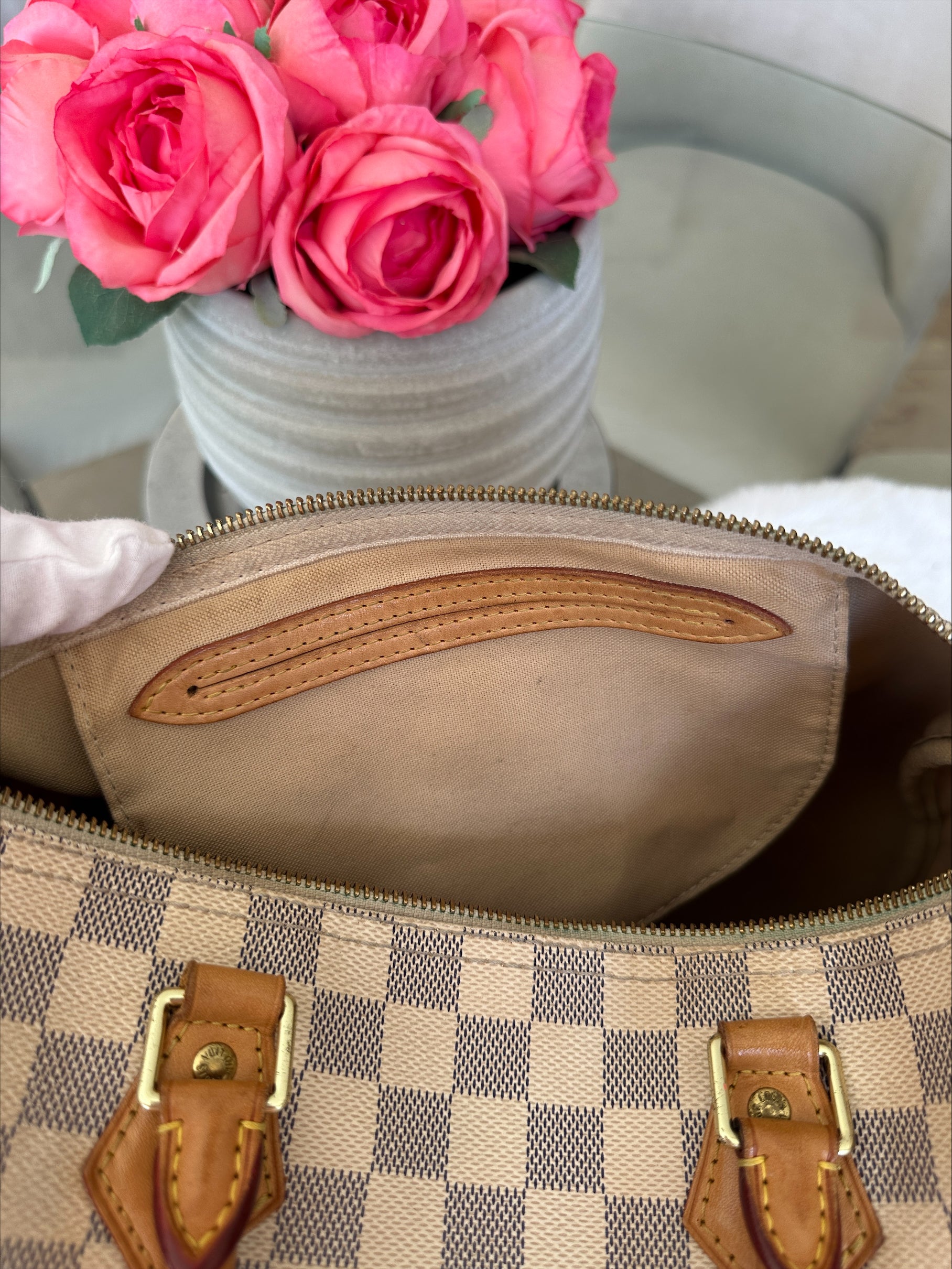 Louis Vuitton Speedy 30 in Damier Azur