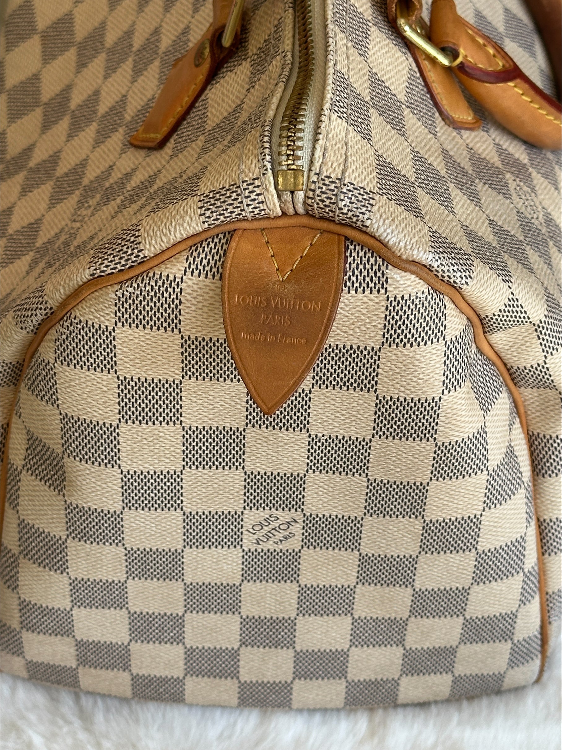 Louis Vuitton Speedy 30 in Damier Azur