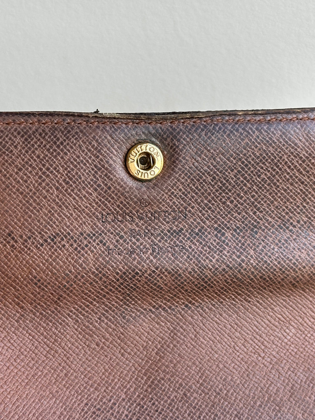 Louis Vuitton Monogram Vintage Wallet on Chain Conversion with 2 Unbranded Straps & Insert