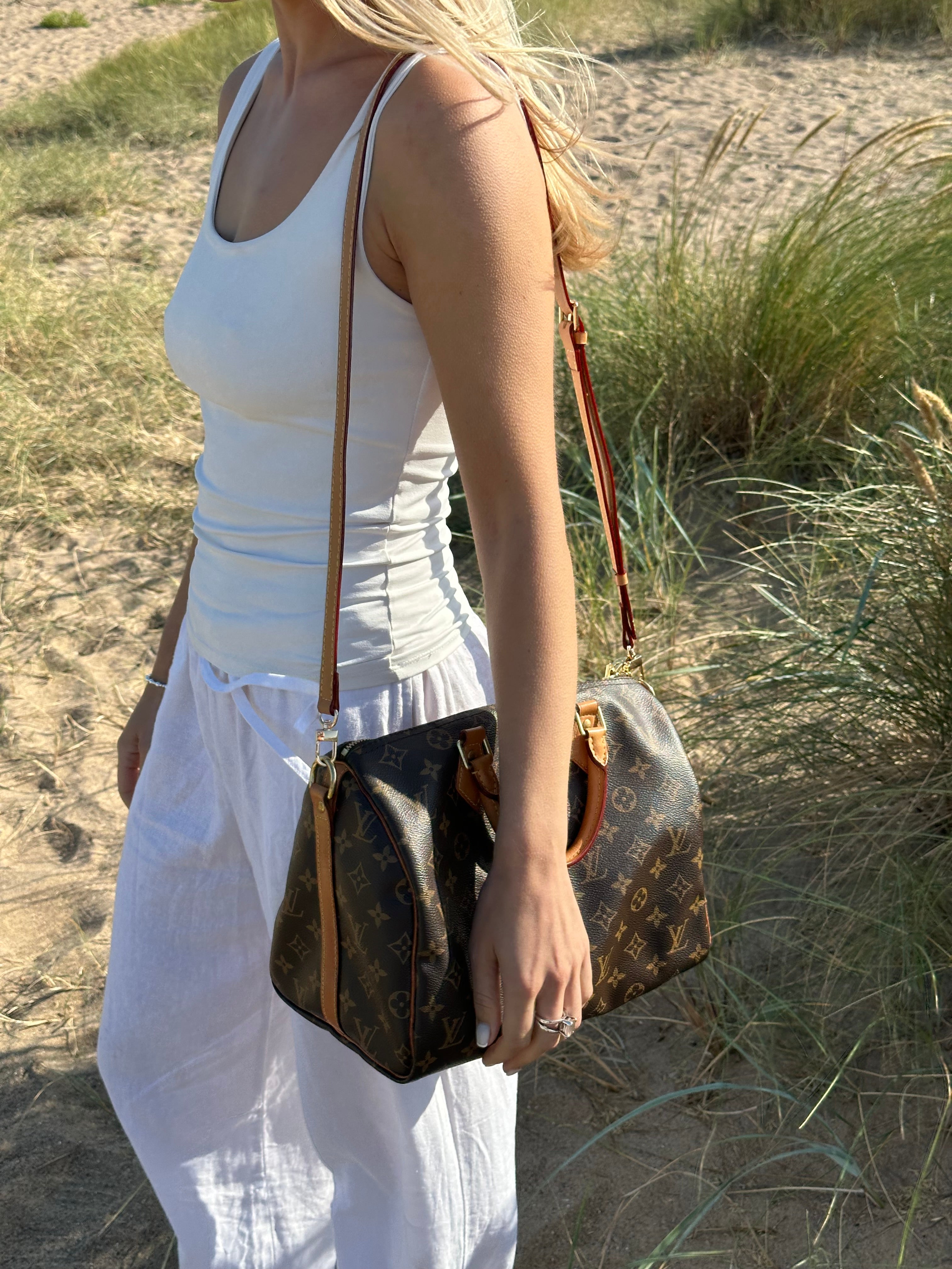 Adjustable PU Leather Tan Honey Crossbody/ Shoulder Strap