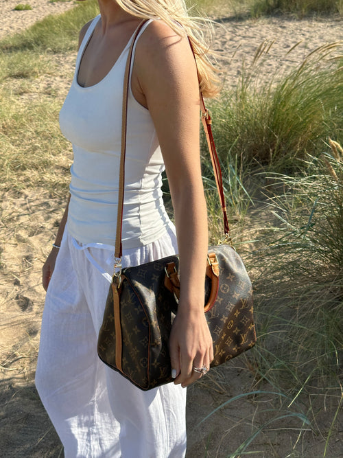 Adjustable PU Leather Tan Honey Crossbody/ Shoulder Strap