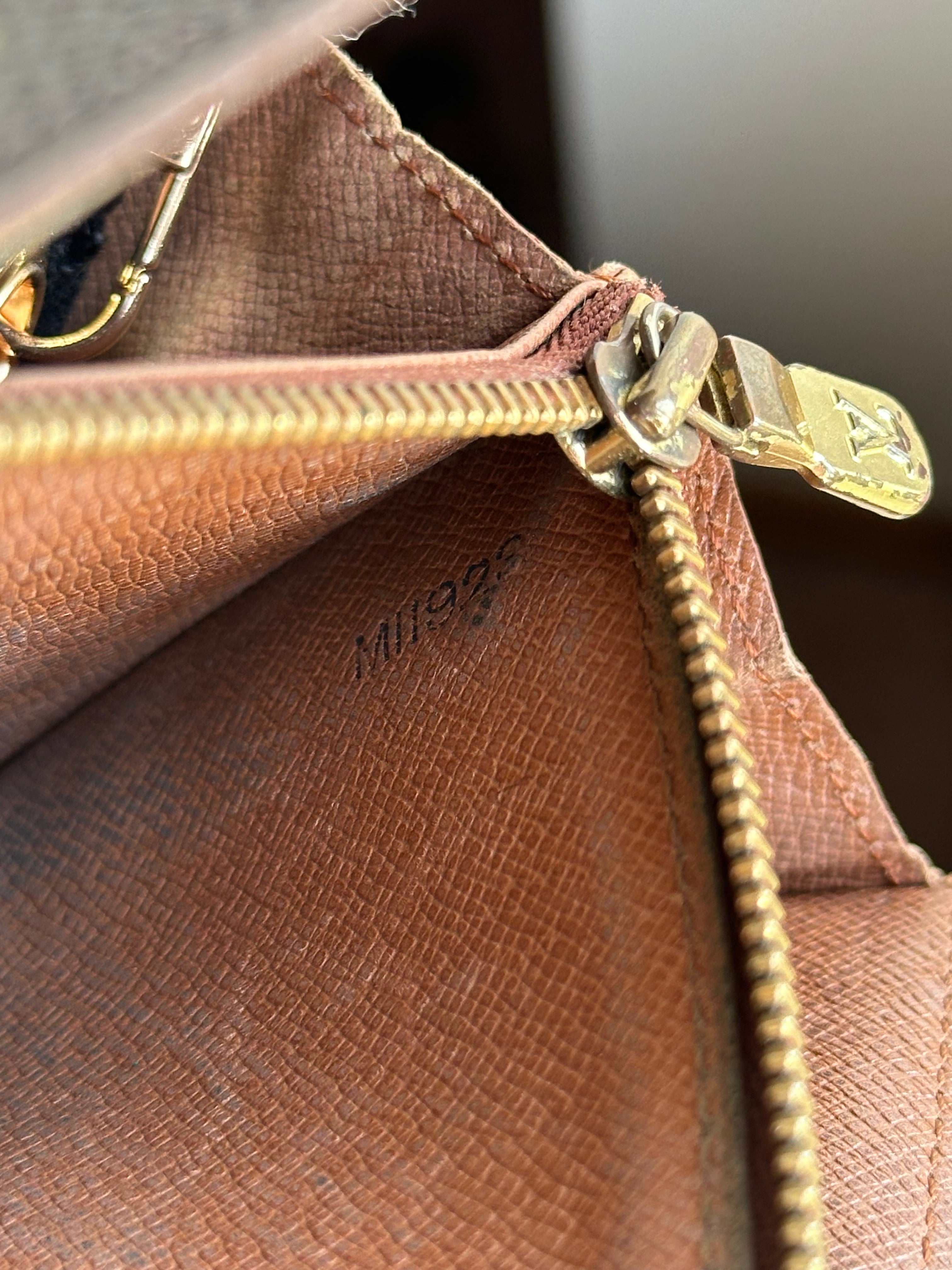 Louis Vuitton Monogram Vintage Wallet on Chain Conversion with 2 Unbranded Straps & Insert