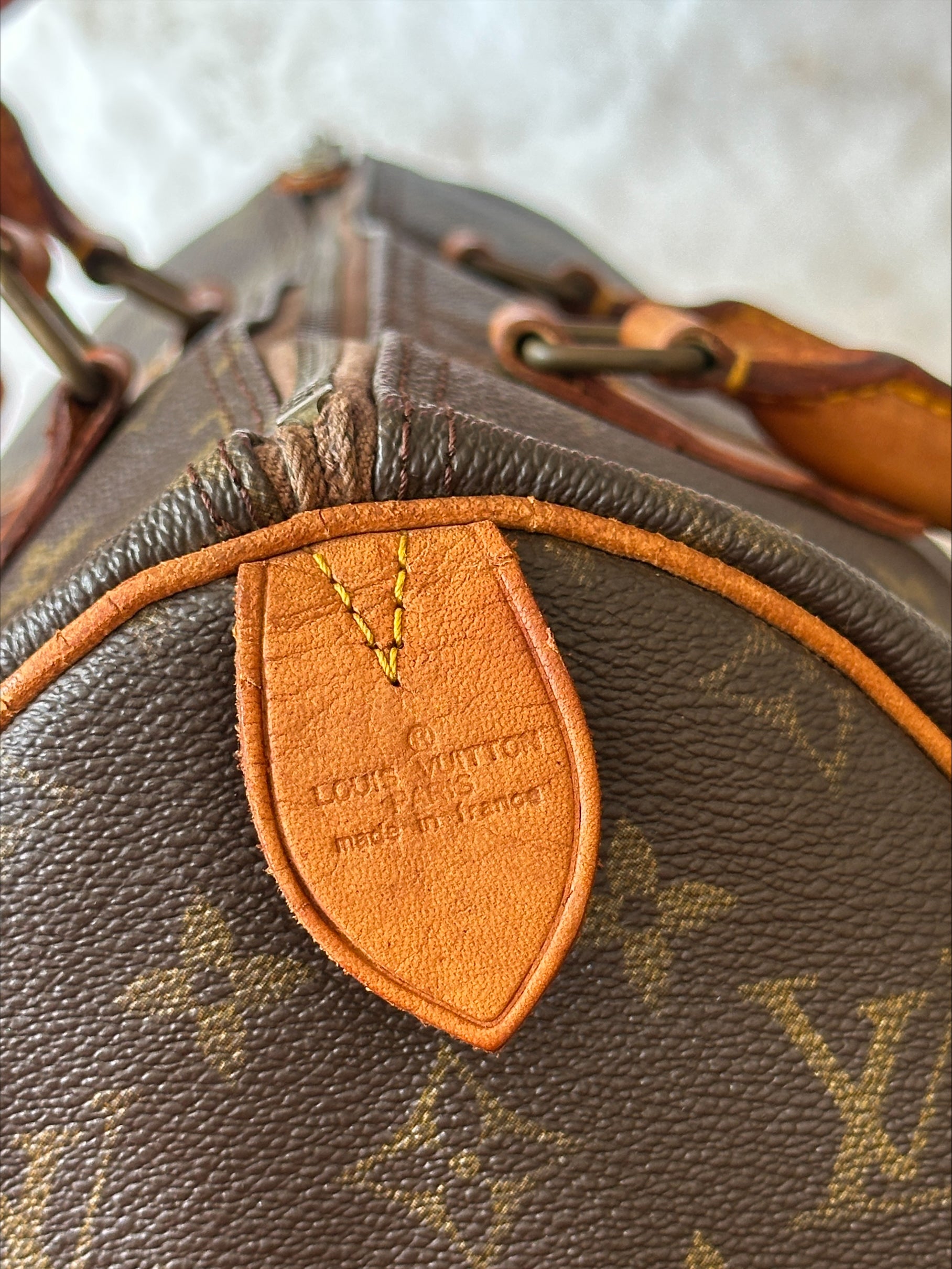 Louis Vuitton Vintage Monogram Speedy 35
